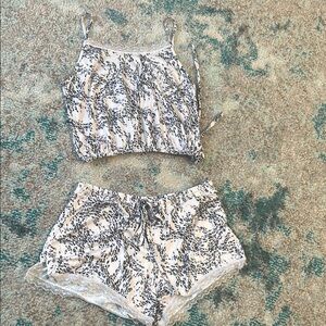 Print Pajama Set